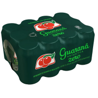 Refrigerante Guaraná Antarctica Zero, Lata 350ml Pack (12 Unidades) na Amazon