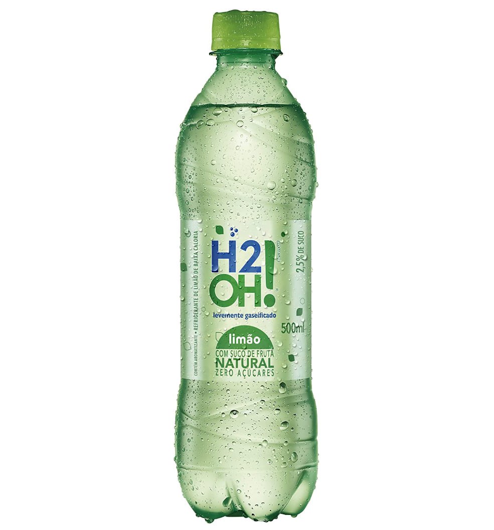 Refrigerante H2OH Limão Garrafa 500ML na Amazon