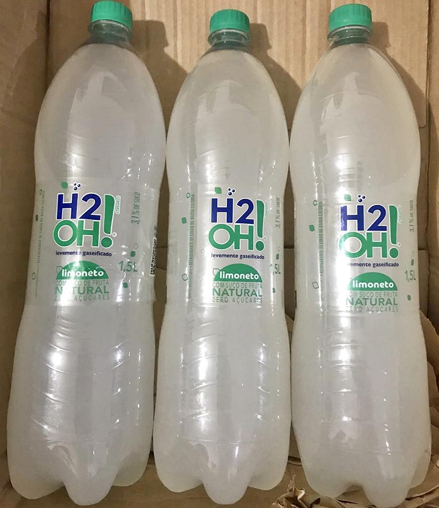 Refrigerante H2OH Limoneto, Garrafa Pet, H2Oh, 1.5L na Amazon