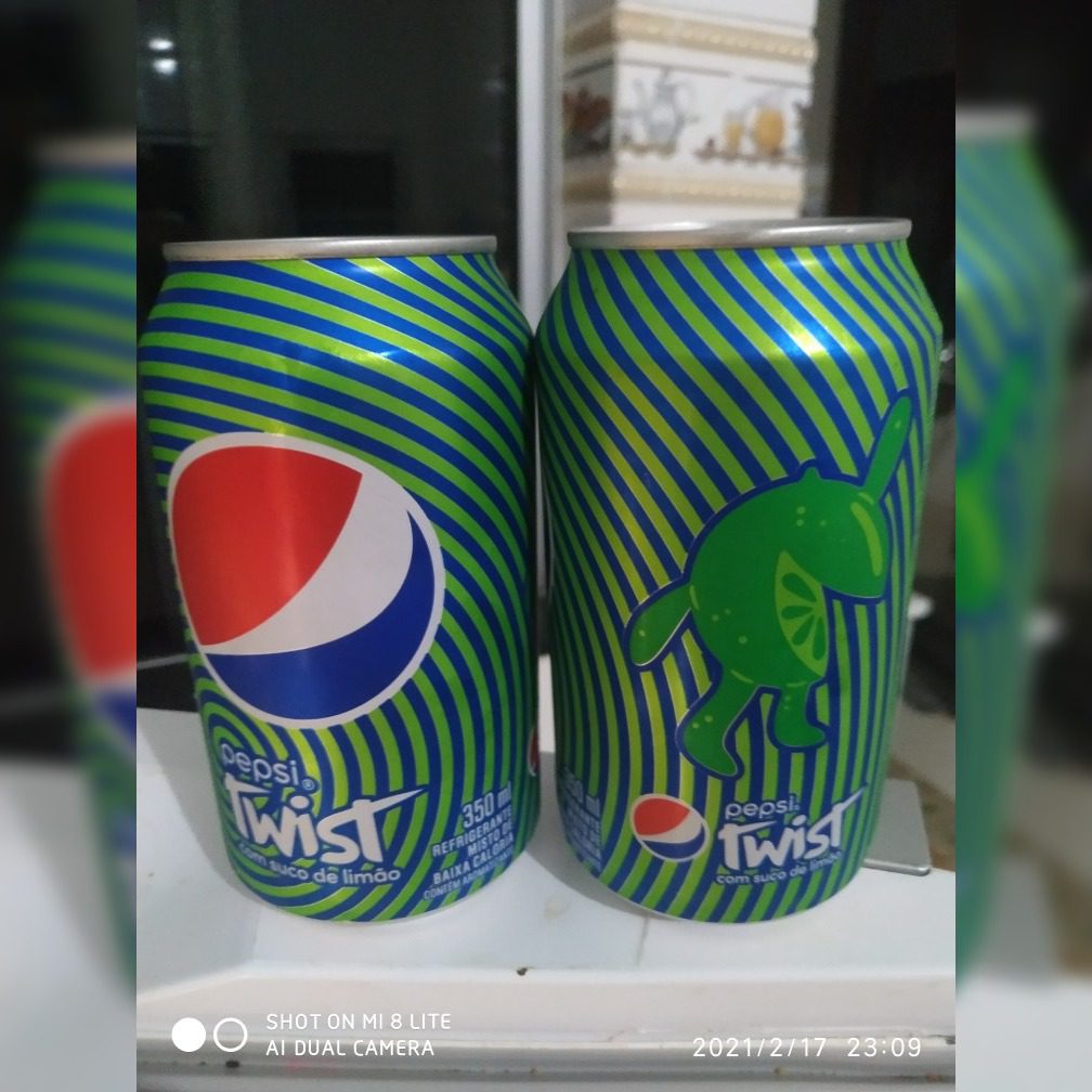 Refrigerante Pepsi Twist, Lata, 350ml na Amazon
