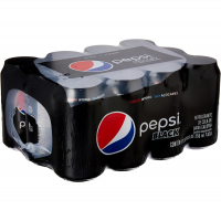 Refrigerante Pepsi Zero BLACK, Lata 350Ml Pack (12 Unidades) na Amazon