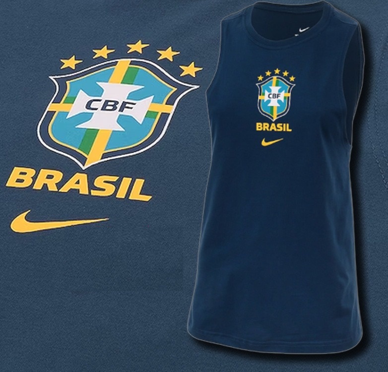 Regata Nike Brasil Escudo Feminina na Nike