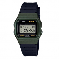 Relógio Casio Visor Digitar F-91WM-3A Verde - Único na C&A
