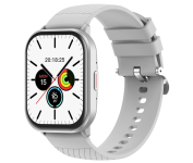 Relógio Digital Feminino Masculino Smartwatch Inteligente Bluetooth, Full Touch a Prova d ‘água IP68 com 120+ Modos de Exercício e Esporte, Cinza na Amazon