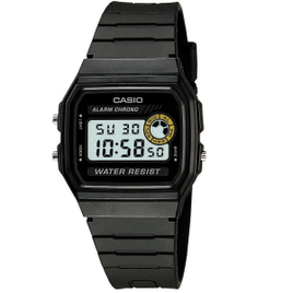 Relógio Feminino Digital Casio F-94WA-8DG - Preto na Casas Bahia