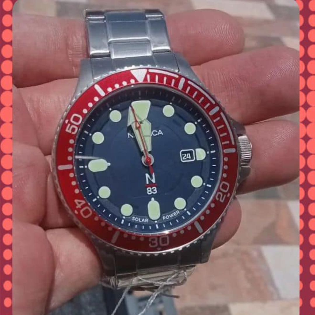 Relógio Nautica Masculino Aço Prateado na Vivara