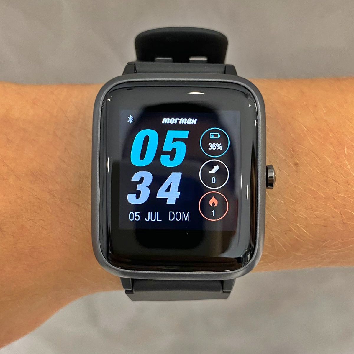 Relógio Smarts Masculino Life Preto – MOLIFEUAL/8V na Amazon