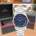 Relógio Technos Feminino Brilho Prata – 2036MPD/1A na Amazon