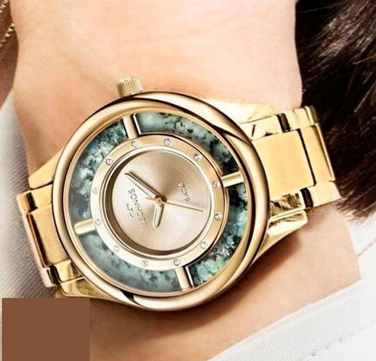 Relógio Technos Feminino Signature Dourado GL30FK/4X na Amazon