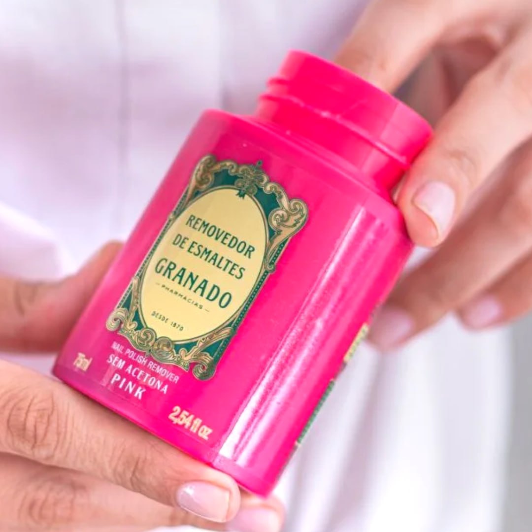 Removedor de Esmalte Granado Pink 75mL, Granado, Rosa na Amazon