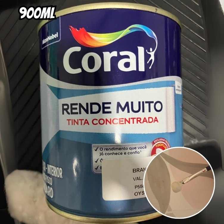 RENDE MUITO BRANCO GELO 900ML – CORAL na Amazon