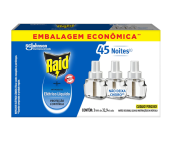 Repelente Elétrico Líquido Raid – 3 unidades na Amazon