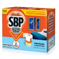 Repelente Elétrico Líquido SBP 45 Noites Cheiro Suave Novo Aparelho + Refil, SBP, Laranja E Azul na Amazon