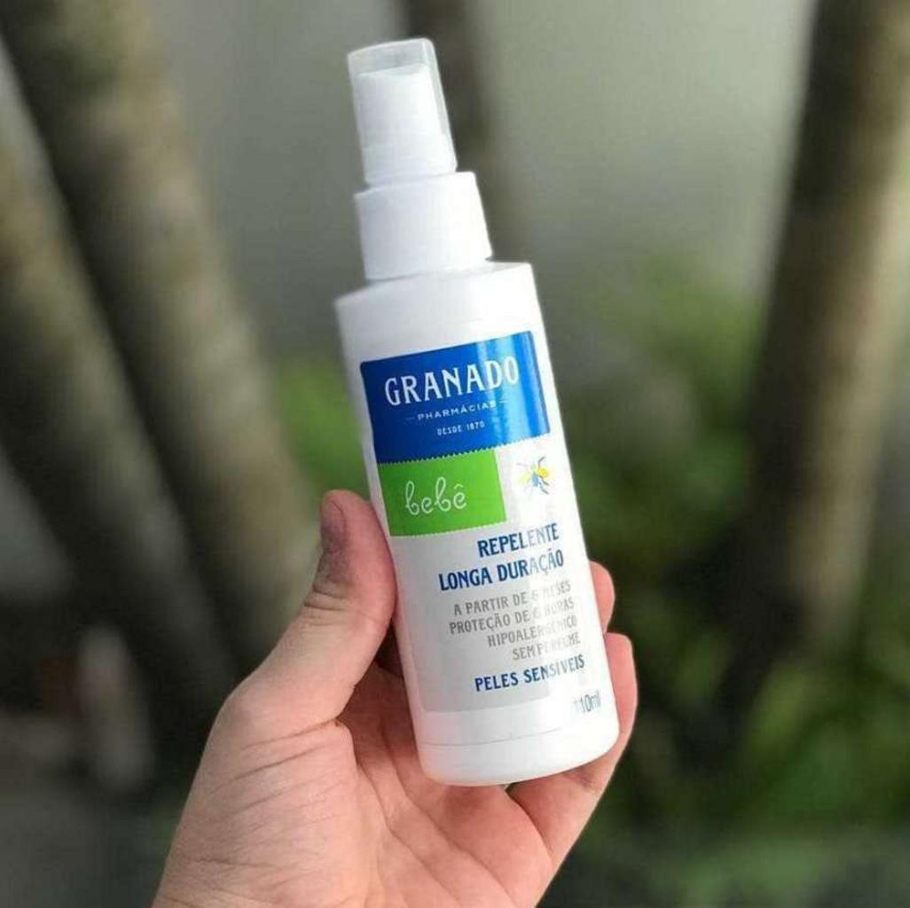 Repelente Longa Duração, Granado, Branco, 110ml na Amazon