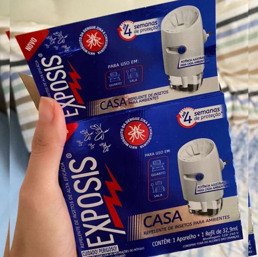 Repelente para ambientes Exposis Casa Aparelho e Refil 32,9ml na Amazon