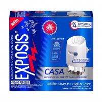 Repelente Para Ambientes Exposis Casa Aparelho E Refil 32,9ml na Amazon