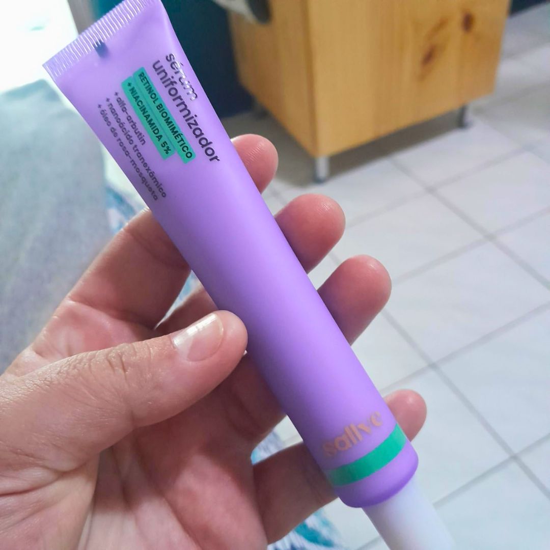 Retinol Sérum Uniformizador Sallve 35g na Amazon