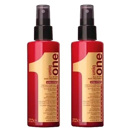 Revlon Professional Uniq One Kit com 2 All In One Hair Treatment – Leave-in 150ml cada na Magazine Luiza