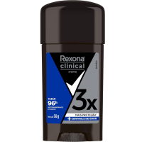 Rexona Clinical Antitranspirante Creme Clean 58G na Amazon