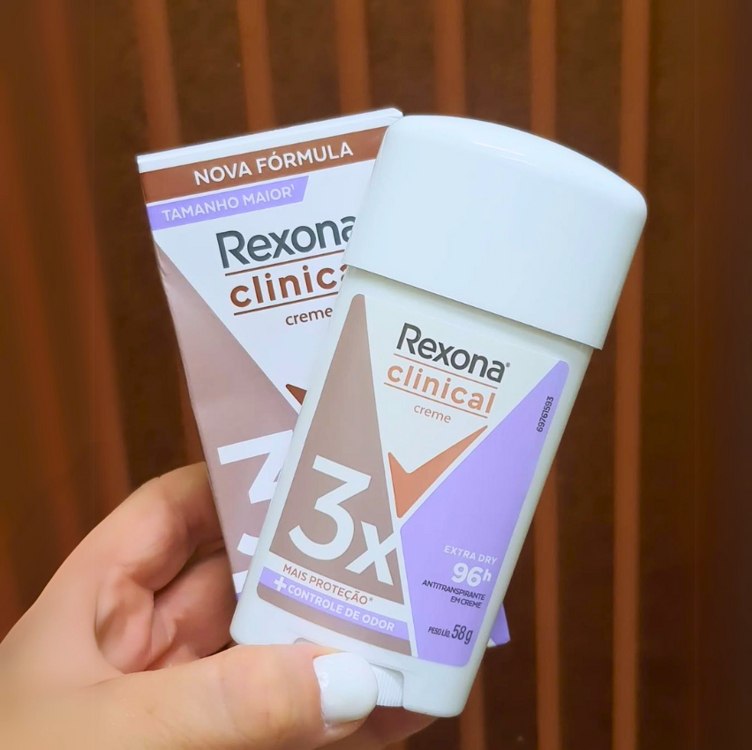 Rexona Clinical Antitranspirante Creme Extra Dry 58G na Amazon