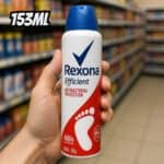 Rexona Desodorante Para Os Pés 153Ml Efficient Aerossol Rexona (A Embalagem Pode Variar) na Amazon
