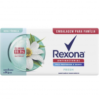 Rexona Sabonete Em Barra Fresh Pack 6 84G na Amazon