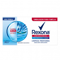 Rexona Sabonete Em Barra Limpeza Profunda 84 G, 6 Barras na Amazon