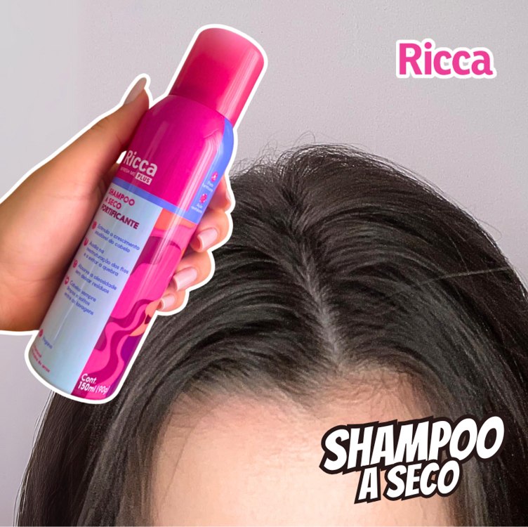 Ricca Shampoo a Seco Fortificante 150ml na Amazon