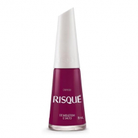 Risqué Cremoso Vinho De Moletom E Salto - Esmalte, Vermelho, 8ml na Amazon