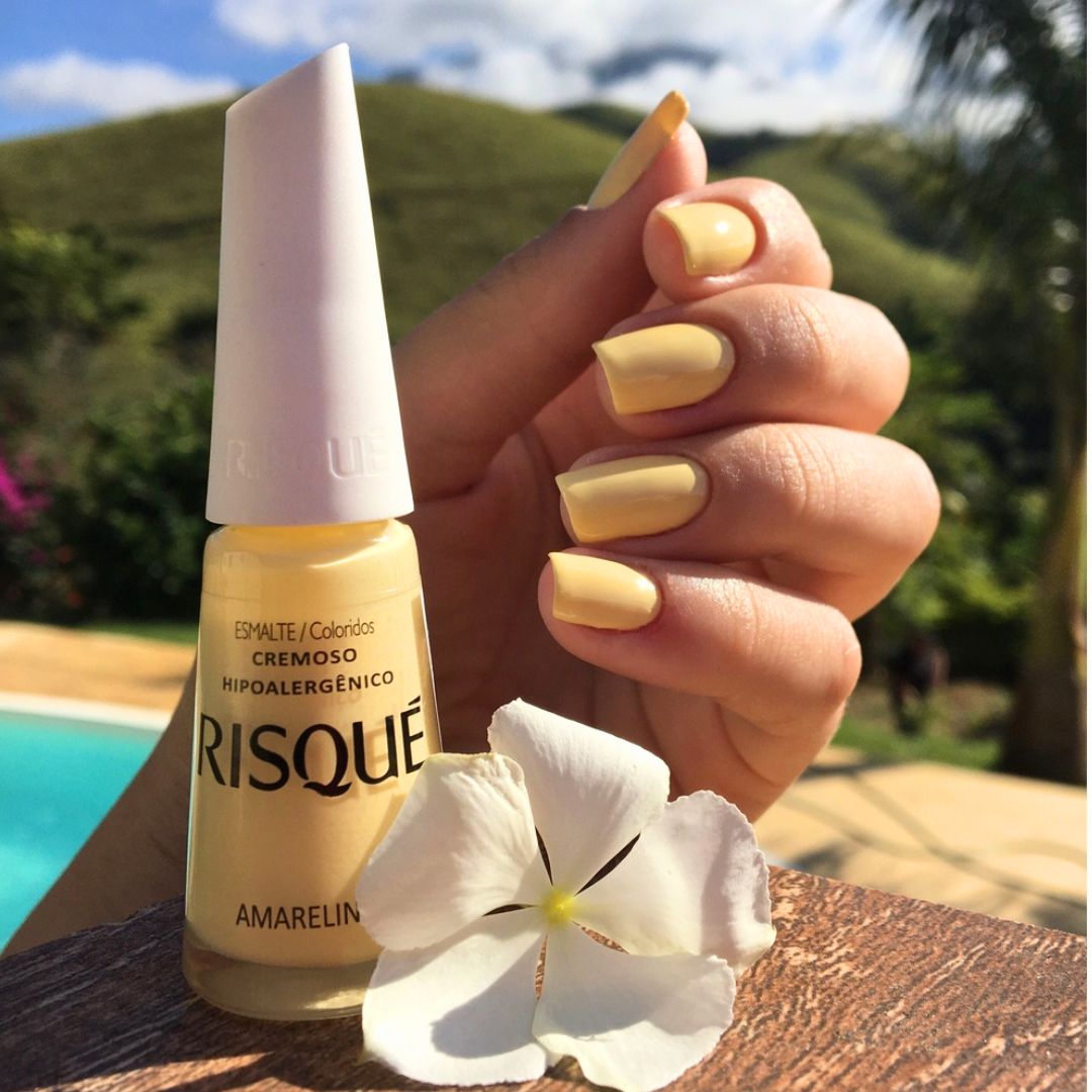 Risqué Esmalte Cremoso Amarelindo 8Ml na Amazon