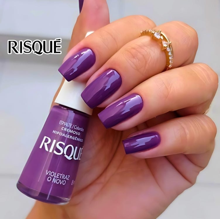 Risqué Esmalte Cremoso Violetraz O Novo 8Ml na Amazon