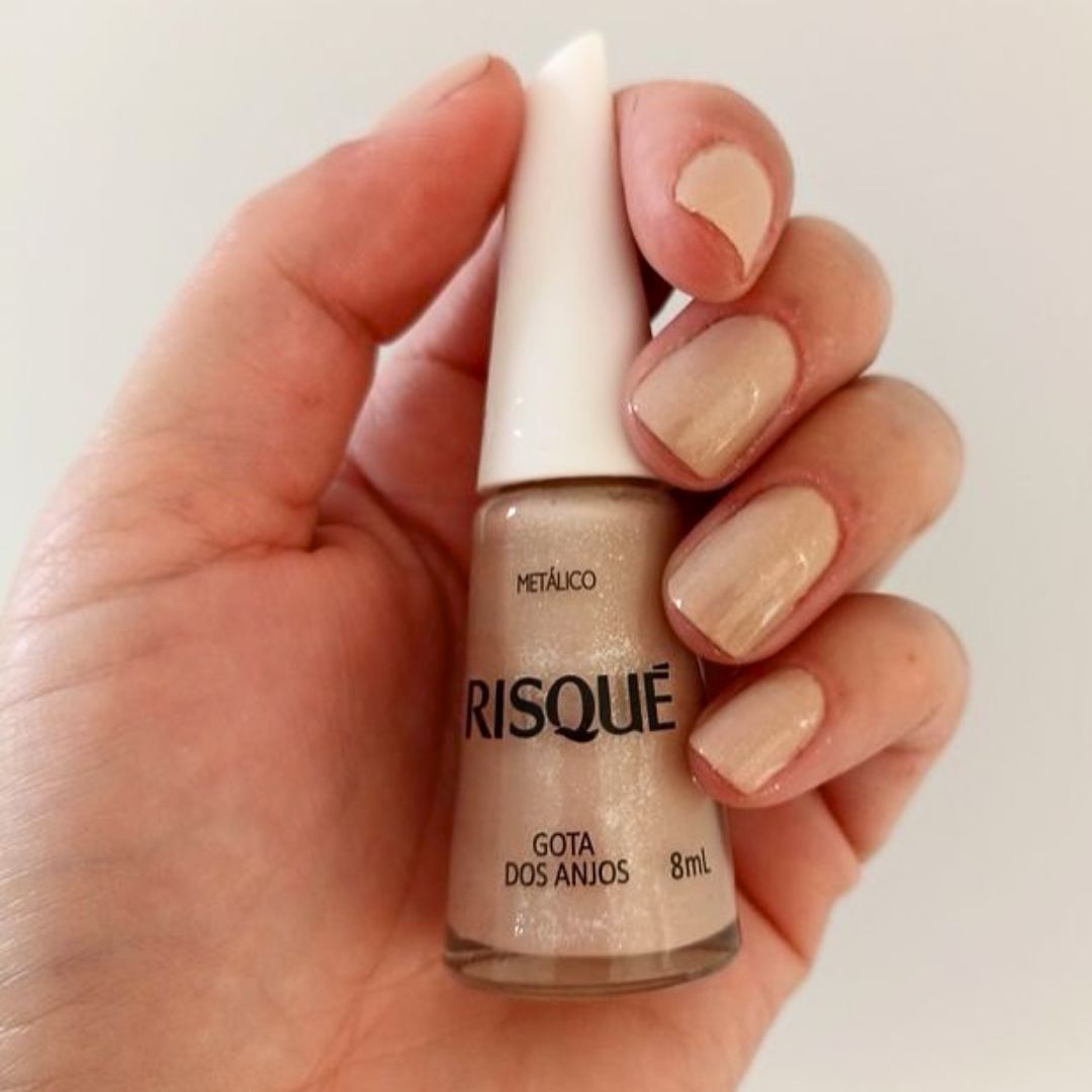 Risqué Esmalte Metálico Gota Dos Anjos 8 Ml na Amazon