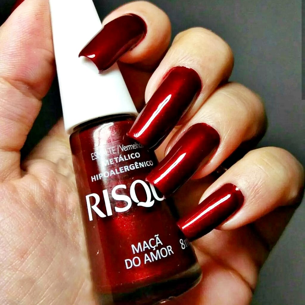 Risqué Esmalte Metálico Maçã Do Amor 8 Ml na Amazon