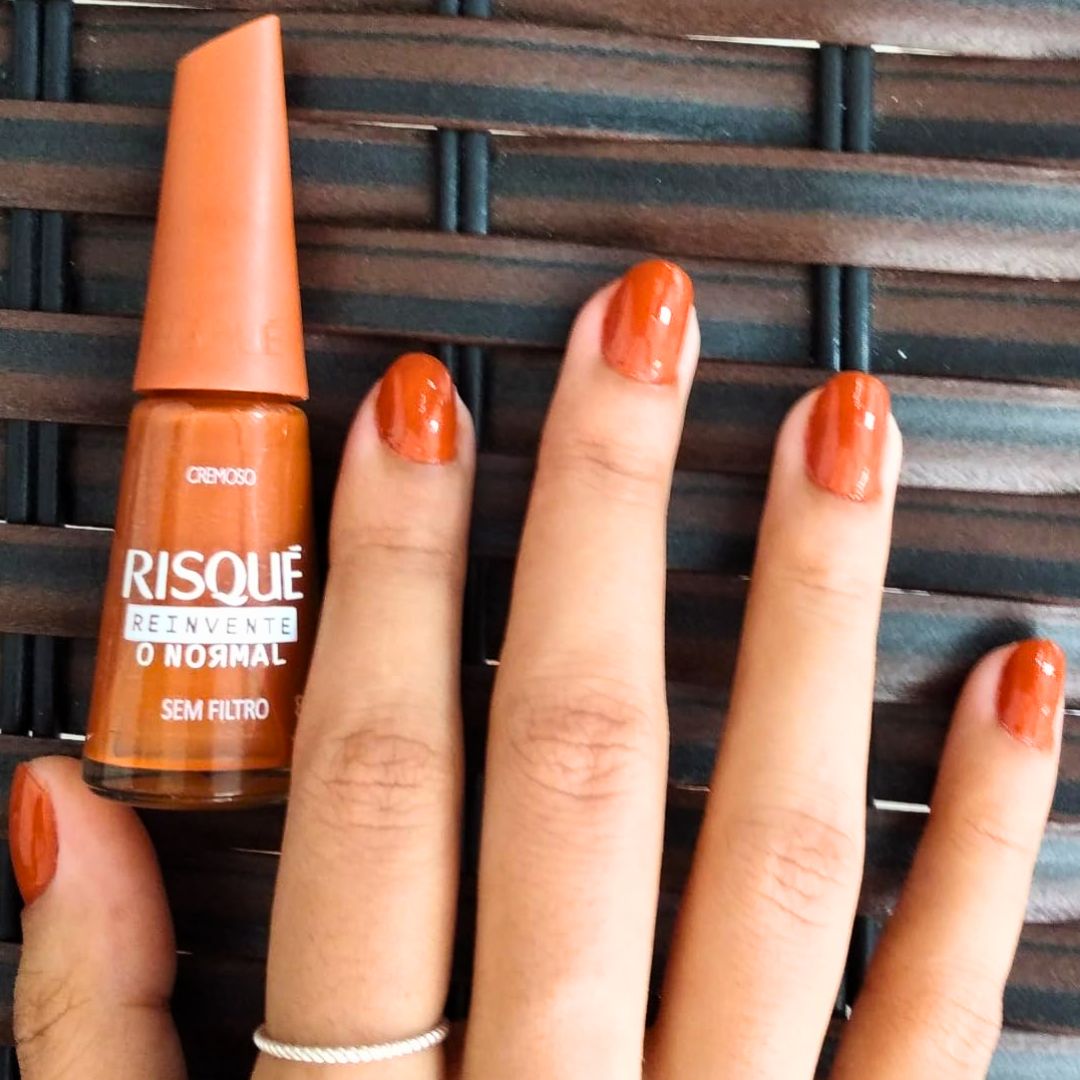 Risqué Esmalte Nude Cremoso Sem Filtro 8Ml na Amazon
