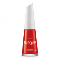 Risqué Felicidade - Esmalte Cremoso, Vermelho, 8ml na Amazon