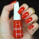 Risqué Felicidade – Esmalte Cremoso, Vermelho, 8ml na Amazon