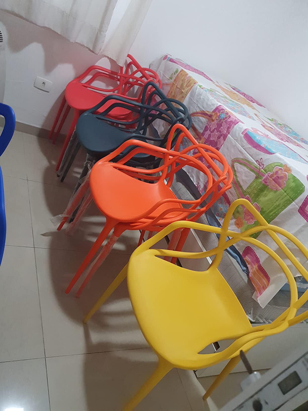 Rivatti Cadeira Allegra, Multicor na Amazon