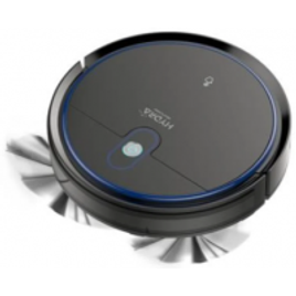 Robô Aspirador de Pó Hydra 3 em 1 (Varre, Aspira e Passa pano) Autonomia 1h30 45W Preto - HO243 na Multi