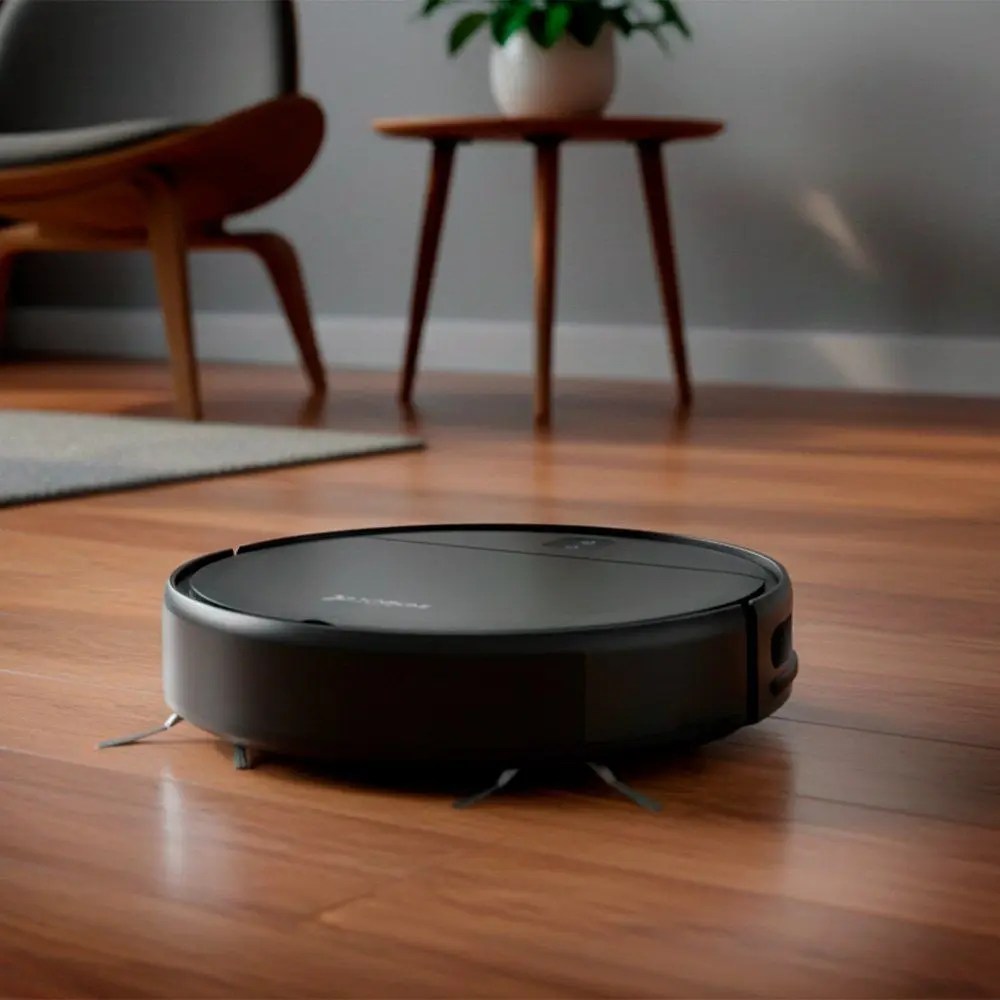 Robô Aspirador de Pó KABUM! smart K100 – 2 Modos de Limpeza, Sensor Anti-Queda, Anti-Colisão, Bivolt, Preto – KSAR100PT na Amazon