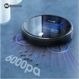 Robô Aspirador de Pó Neatsvor X520 Filtro HEPA - 6000PA na Aliexpress