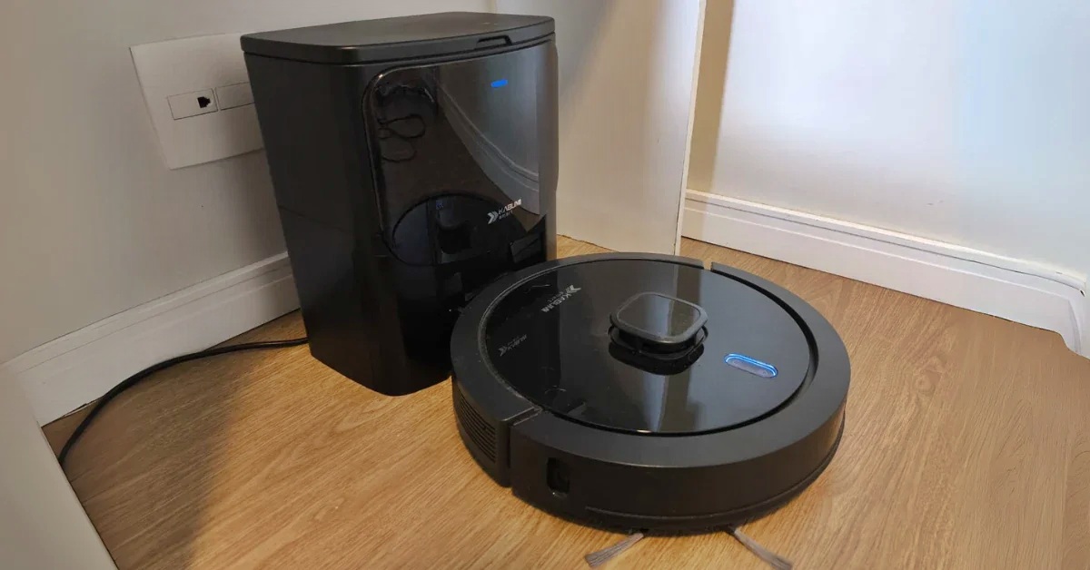 Robô Aspirador e Passa Pano KABUM! smart 900 – 5 Modos de Limpeza, Base 2 em 1, Mapeamento 3D – Preto – KBSF009 ou KBSF010 na KaBuM!