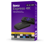 Roku Express 4K | Dispositivo de streaming TV HD/4K/HDR compatível com Alexa, Siri e Google na Amazon