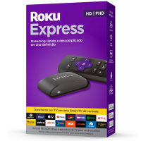 Roku Express | Dispositivo De Streaming Compatível Com Alexa, Siri. Inclui Cabo HDMI Premium na Amazon