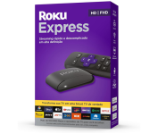 Roku Express | Dispositivo de streaming para TV HD/Full HD compatível com Alexa, Siri e Google. Inclui Cabo HDMI Premium na Amazon