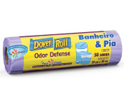 Rolo com 50 Sacos para Lixo Pure Fresh – Dover-Roll Odor Defense Banheiro & Pia – Lilás na Amazon