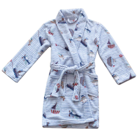 Roupão Infantil Camesa em Microfibra Sea – Azul na Casas Bahia