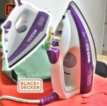 rro de Passar Roupa a Vapor e a Seco – Black + Decker FX1000 Branco e Roxo na Magazine Luiza