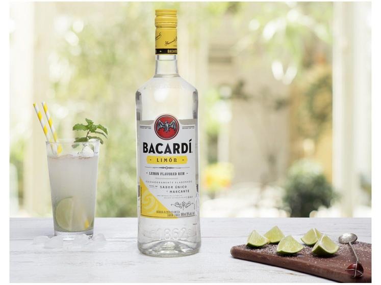Rum Bacardi Limón 980ml na Magazine Luiza