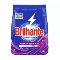 Sabão Em Pó Brilhante Cuidado Total - Roupas Brancas E Coloridas Original 1,6kg na Magazine Luiza