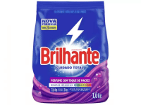 Sabão em Pó Brilhante Cuidado Total – Roupas Brancas e Coloridas Original – 1,6kg na Magazine Luiza